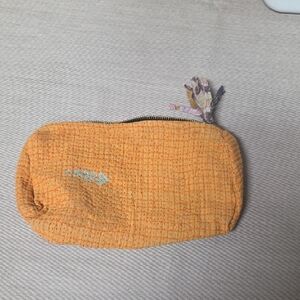 Kantha Orange Pouch #2